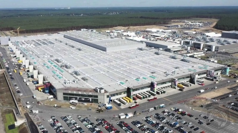 Tesla Clears Trees In Massive Berlin Gigafactory Expansion That Includes A School